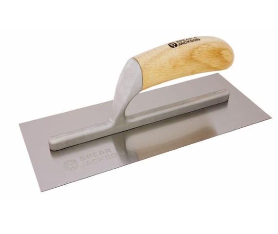 SPEAR & JACKSON - FLOAT PLASTERERS - 280MM - TIMBER GRIP HANDLE